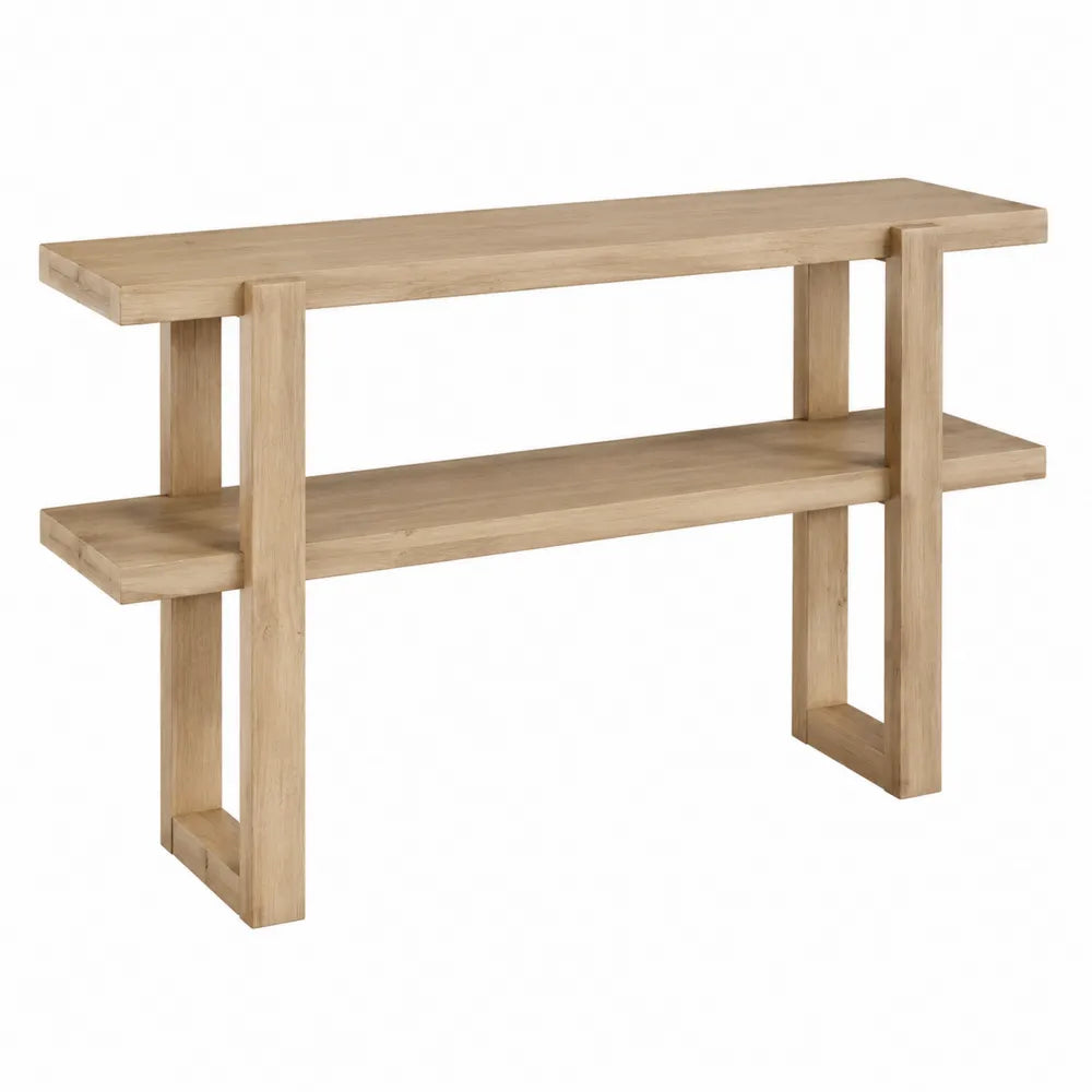Console en bois de chêne 120x35x80 cm